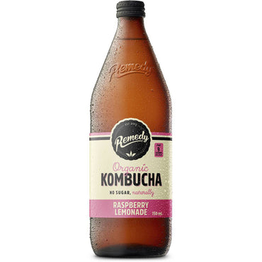 Raspberry Lemondade Kombucha (750mL)